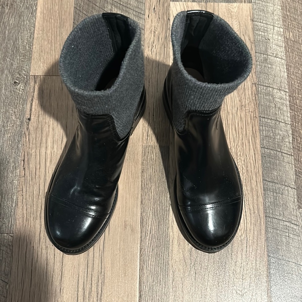 J crew leather boots